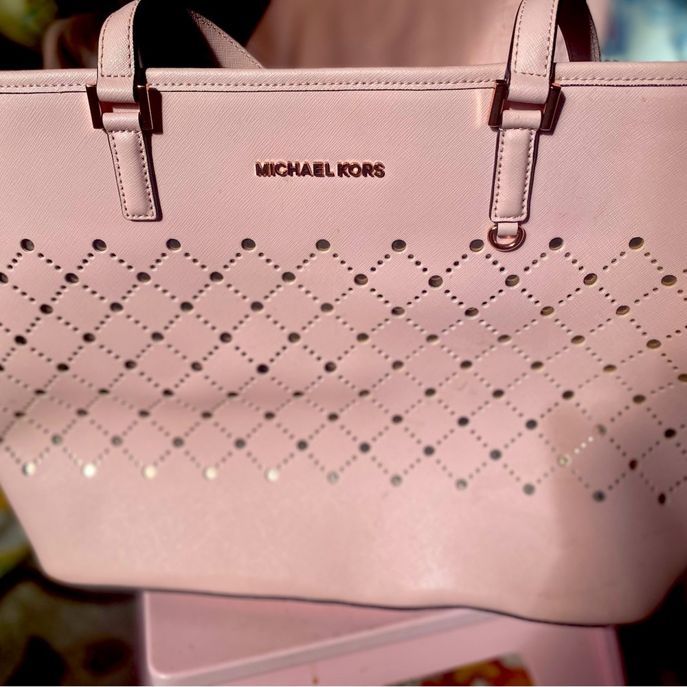 Michael Kors lite Pink large tote